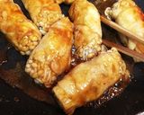 甘辛うまい!えのきの豚肉巻き照り焼き作り方13写真