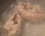【簡単&節約】とり皮と豆腐の卵とじ作り方1写真