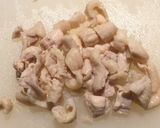 【簡単&節約】とり皮と豆腐の卵とじ作り方2写真