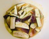 ナスの白だしにんにく煮浸し作り方5写真