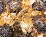 チーズのせ☆キムチ煮込みハンバーグ作り方5写真