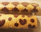 柄ありロールケーキ作り方14写真