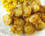 マーガリンで簡単♪帆立のこっくり醤油焼き作り方8写真