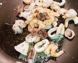 シーフードアンチョビパスタ作り方2写真