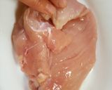 レンチン蒸し鶏のマヨマスタードソース作り方3写真