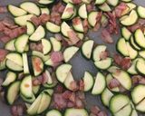 【簡単】ズッキーニとベーコンのチーズ炒め作り方3写真