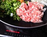 お弁当や、お昼ごはんに☆ガパオ風そぼろ丼作り方3写真