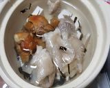 ウスヒラタケ、クリタケの湯豆腐作り方6写真