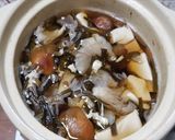 ウスヒラタケ、クリタケの湯豆腐作り方8写真
