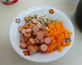 さつまいもの炊き込みご飯作り方5写真
