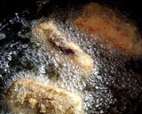 ナスの明太ポテト挟み揚げ作り方3写真
