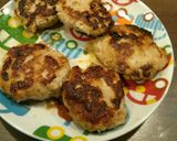 しいらとひき肉のハンバーグ作り方5写真