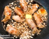 エリンギとえのきの豚バラロールバター醤油作り方4写真