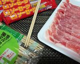 簡単★子供喜ぶ！【肉まきまき豚巻ドッグ】作り方1写真