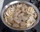 たぬき汁（チーズをトッピング）作り方5写真