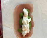 食欲そそる野菜たっぷりカラフル生春巻き♡作り方3写真