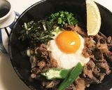 牛肉とろろうどん作り方7写真