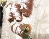 焼肉のタレで☆ささみと大葉のチーズロール作り方5写真