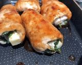 焼肉のタレで☆ささみと大葉のチーズロール作り方8写真
