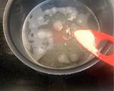 春✿*アスパラとふわふわ玉子のスープ作り方3写真