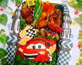カーズ☆『マックイーン』キャラ弁♡作り方17写真
