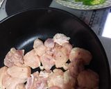鶏肉と茄子とオクラの甘辛さっぱり炒め♪作り方4写真