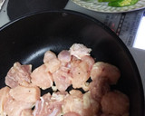 鶏肉と茄子とオクラの甘辛さっぱり炒め♪作り方4写真