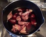 鶏肉の赤ワイン煮〜バター醤油仕立て〜作り方6写真