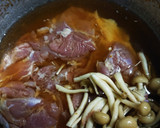 簡単！麺つゆDE鶏肉ときのこの照り煮♪作り方4写真