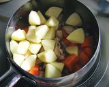 鶏肉じゃが作り方3写真