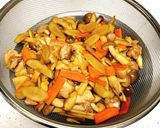 美味しいよ～♪鶏ごぼうの炊き込みご飯❤作り方5写真