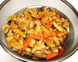 美味しいよ～♪鶏ごぼうの炊き込みご飯❤作り方5写真