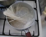 油揚げとアサリのパスタ作り方1写真