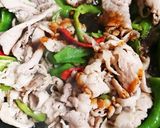豚肉とピーマンのオイスターソース炒め作り方3写真