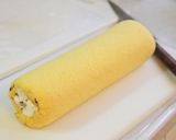 ふんわりミルキーモンブラン*ロールケーキ作り方38写真