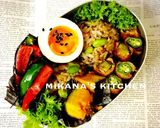 お弁当に☆枝豆とおかかのおにぎり☆作り方3写真