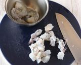 旨塩・海老麻婆豆腐。作り方2写真