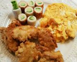 お弁当(9/20)鳥の唐揚げ作り方3写真