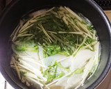 簡単！水菜と大根の美味しいスープ♪作り方3写真