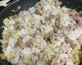 豚とキャベツのシンプル焼き飯作り方5写真
