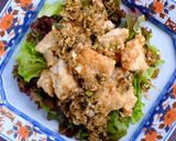 油は少量☆サッパリ食べる揚げない油淋鶏！作り方6写真