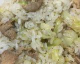 豚とキャベツのシンプル焼き飯作り方6写真
