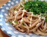 簡単コクうま❤オイソイソースの焼きうどん作り方9写真