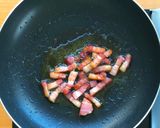 パリパリえのきのクリームパスタ作り方2写真