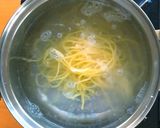 パリパリえのきのクリームパスタ作り方4写真