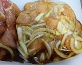 基本の親子丼☆明日の生姜焼きも一緒に準備作り方4写真