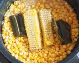 炊飯器で一発♪とうもろこしご飯作り方4写真