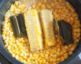 炊飯器で一発♪とうもろこしご飯作り方4写真