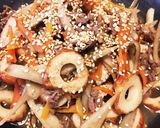 ごぼうと牛肉の炒め物作り方4写真