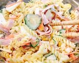 しっかり味の付いたマカロニサラダ作り方3写真